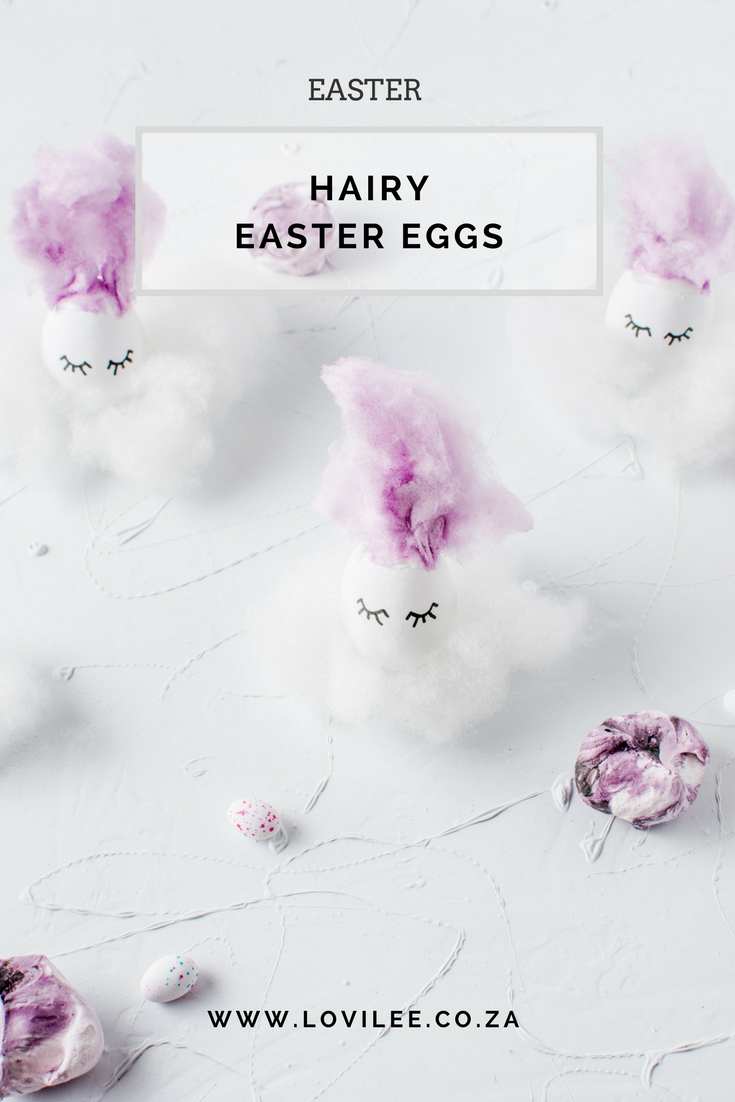 The Kids will love these Hairy Easter Eggs!