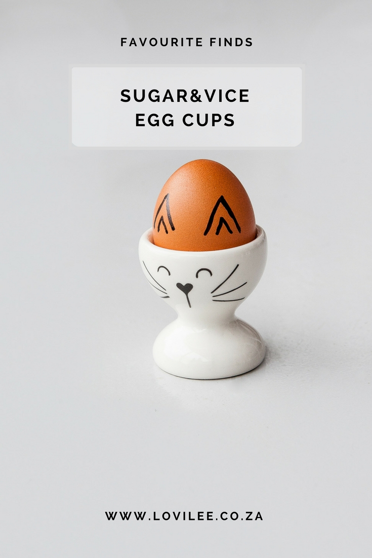 Sugar & Vice Face egg-cups