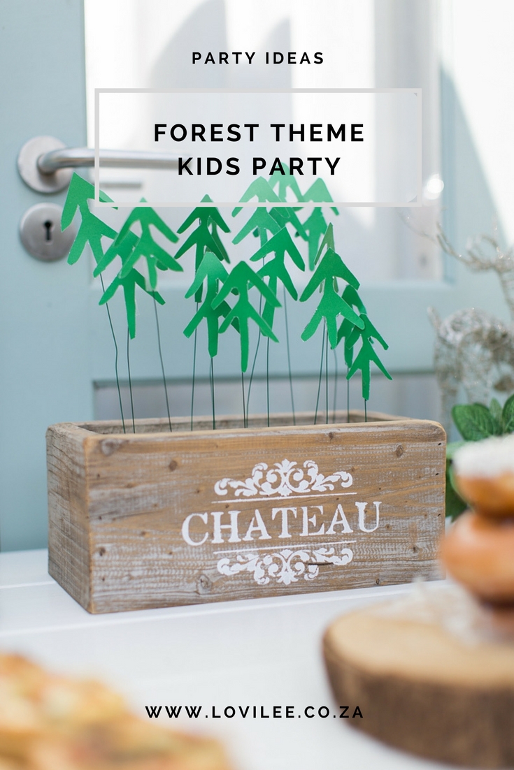 Must-see forest theme kids party inspiration