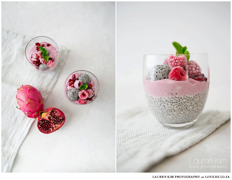 Mothers Day Pink Chia Pudding Breakfast recipe