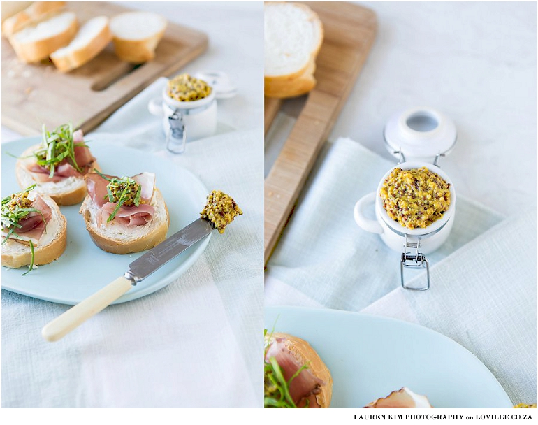 Home Made Mustard recipe by Lauren Kim Food Photography