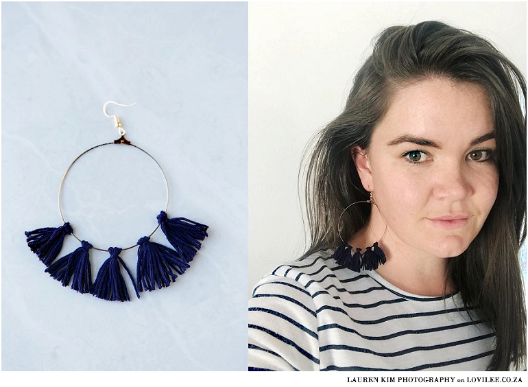 DIY Tassle earrings