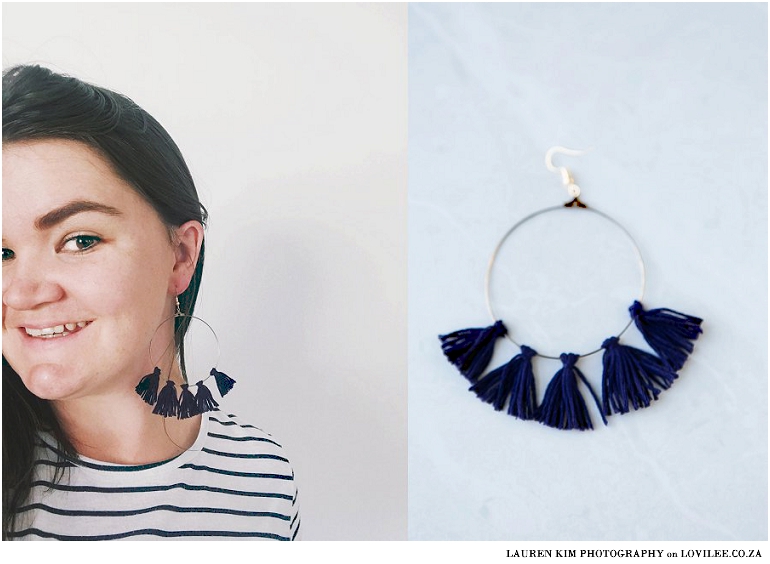 DIY Tassle earrings