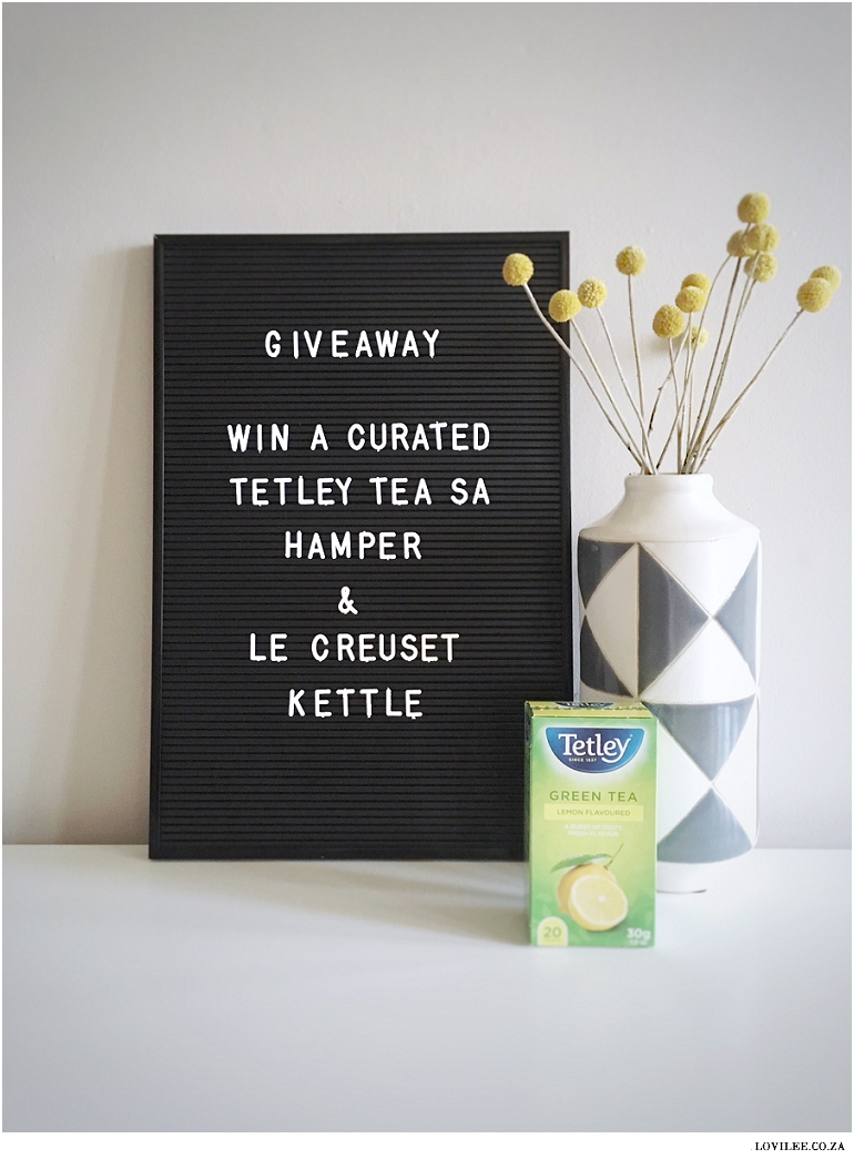 Win with Teley Green Tea