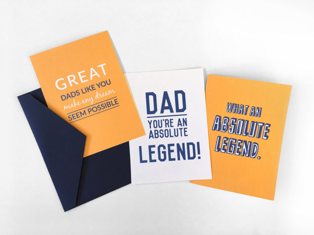 Printable Fathers day cards by Creative Heroes