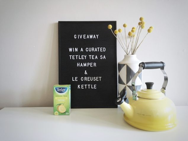 Win a Tetley Green tea Hamper