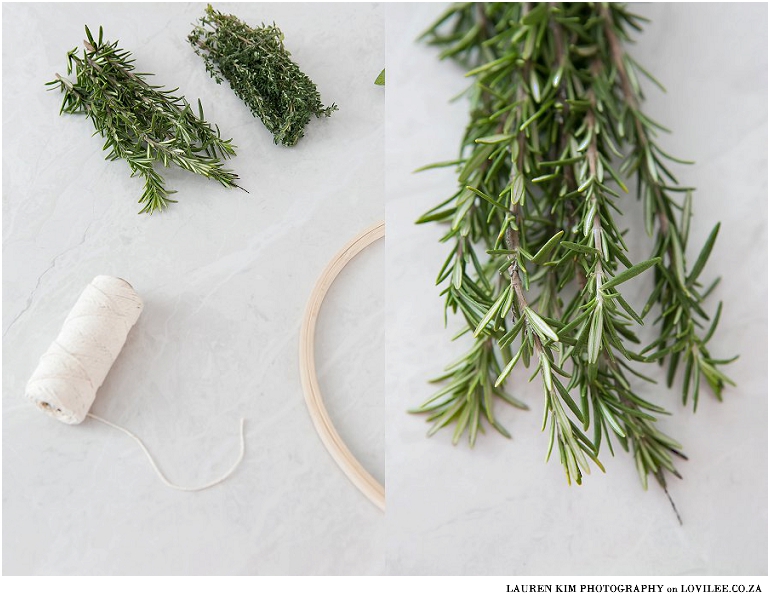 DIY on how to dry fresh herbs and how to make your own herb drying rack