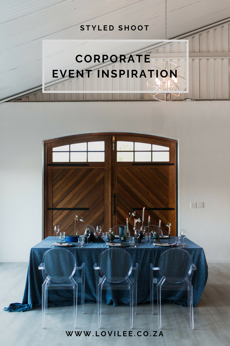 Corporate event decor inspiration