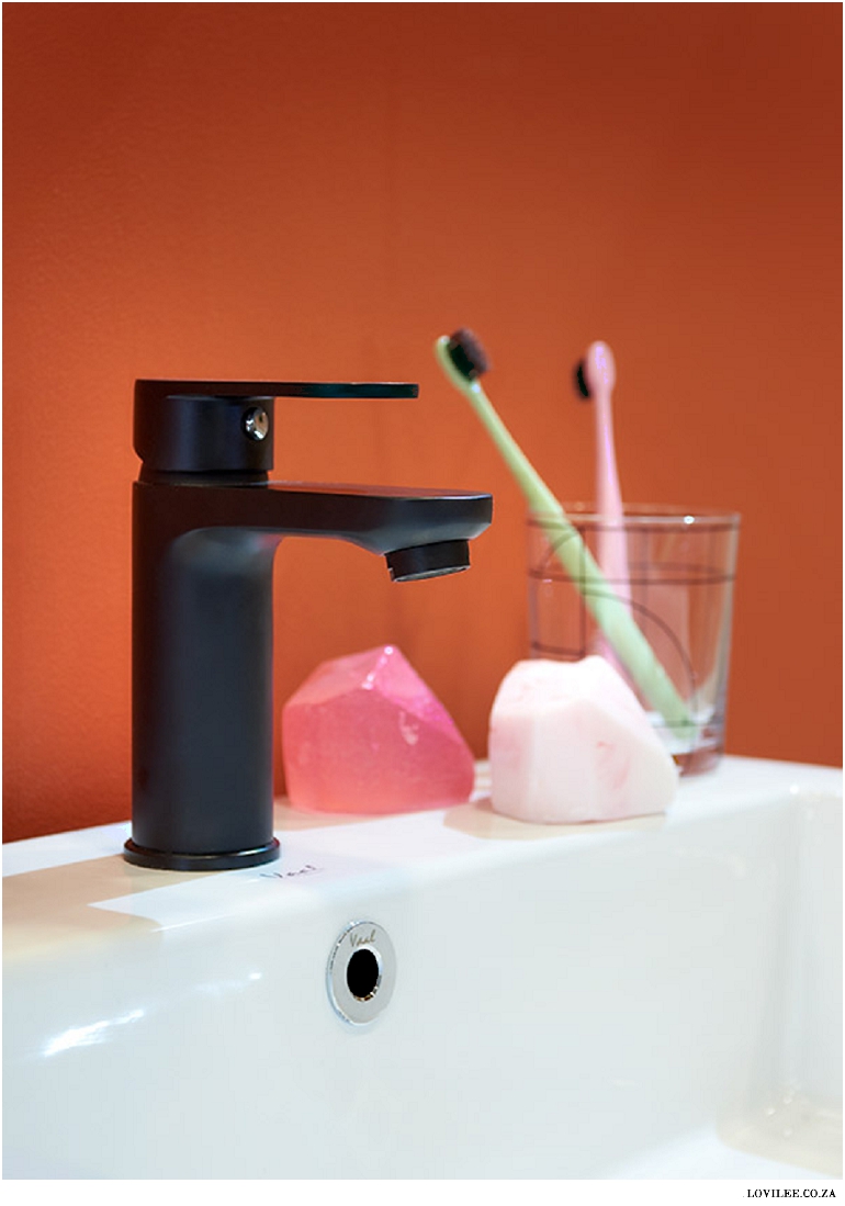 Ebony black ISCA bathroom sink tap