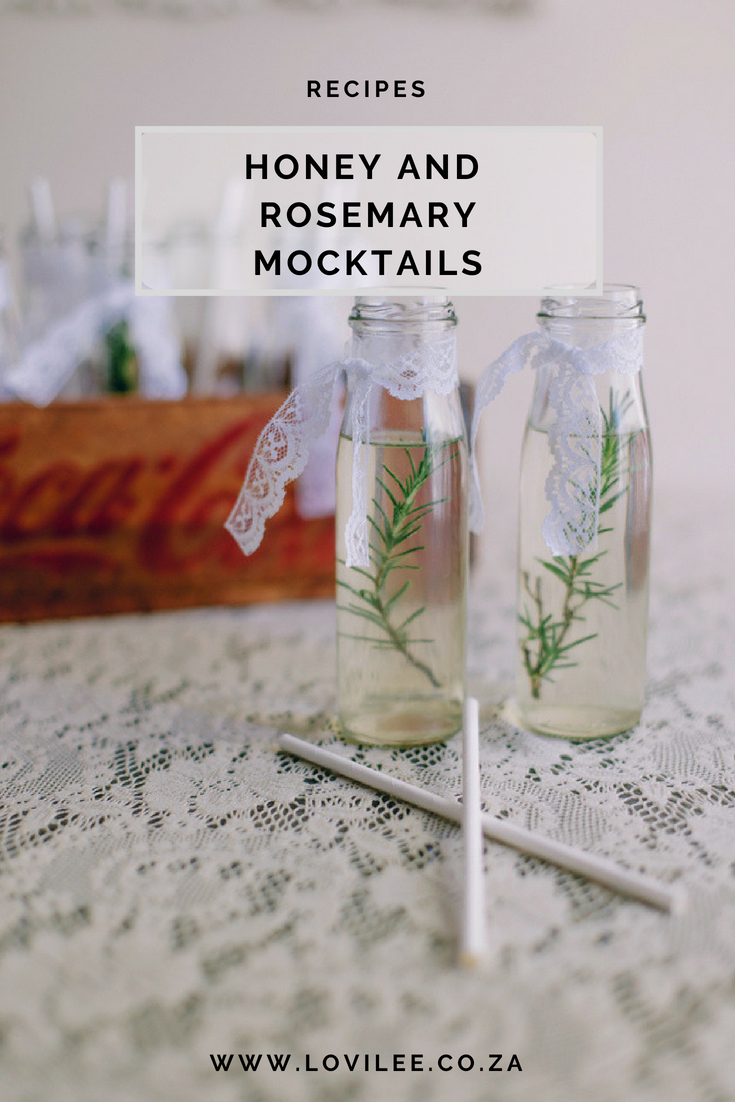 Rosemary and honey mocktail recipe