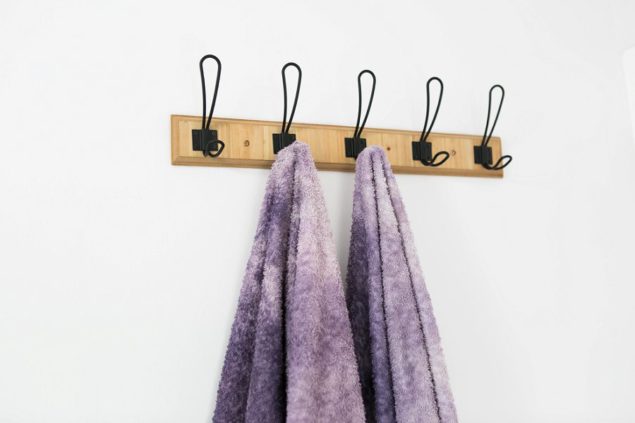 DIY ombre towel tutorial