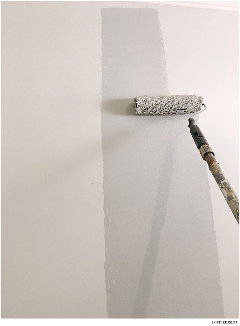 Painting a bathroom