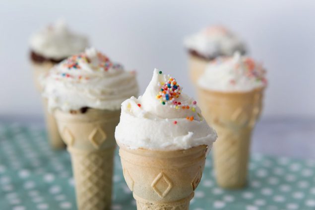 Cake in a Cone recipe