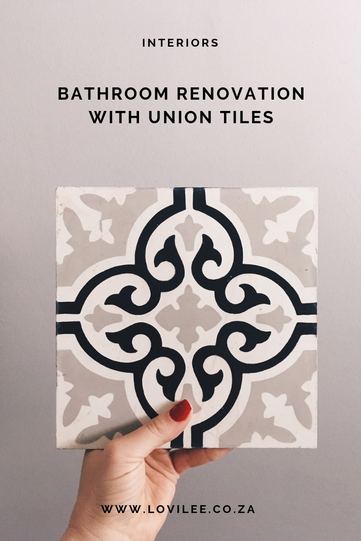 Excitement is mounting, my bathroom renovation with Union tiles is almost complete