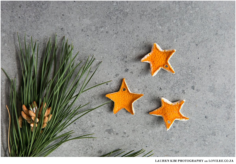 Teach your kids how to make these Festive Orange Peel starts DIY