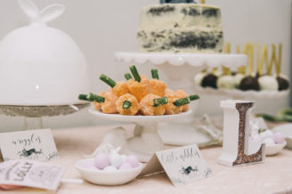 mini jelly carrots perfect for a kids party treat