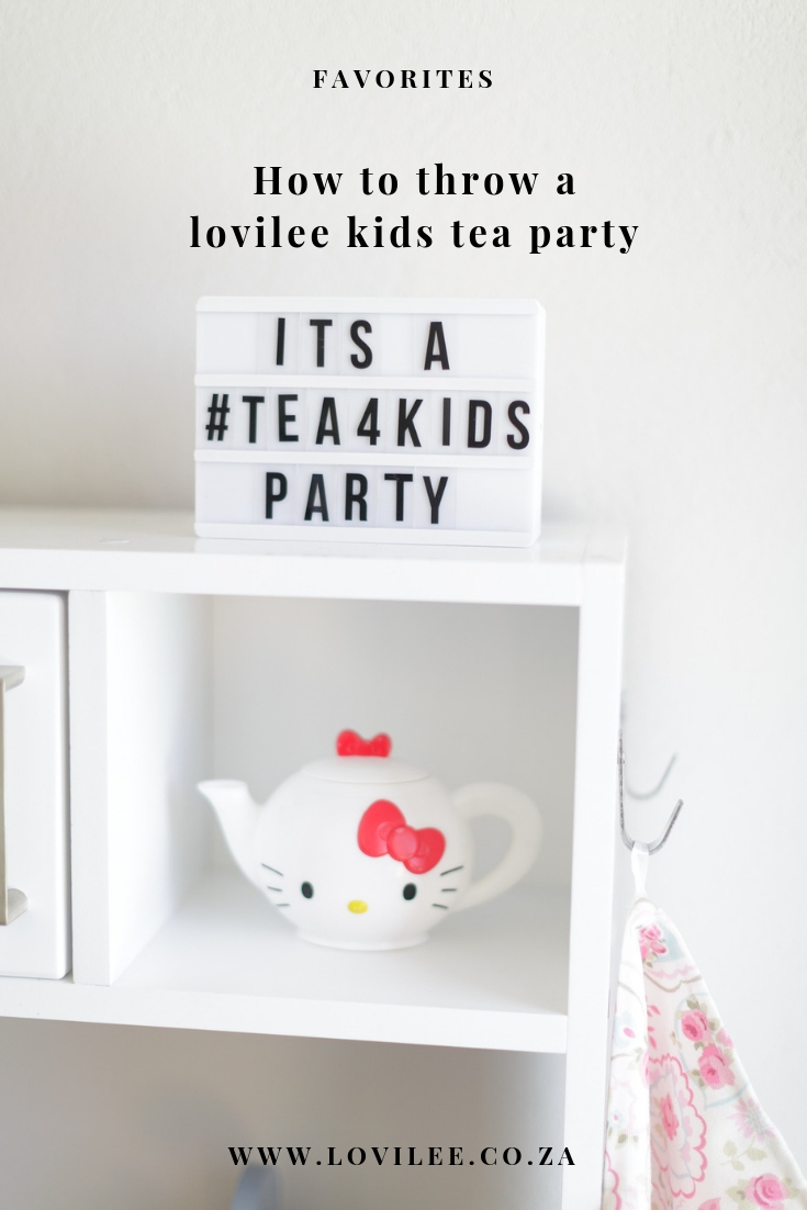 Joekels Laager Tea4Kidz tea party with a scandi play kitchen