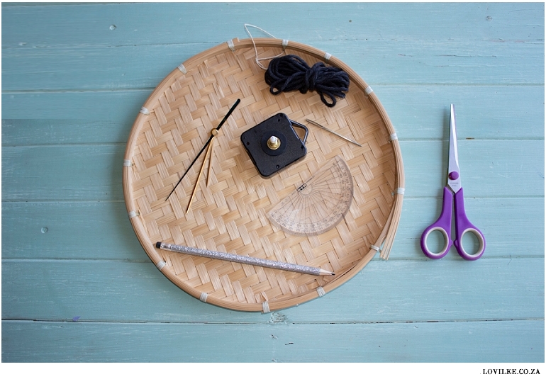 What you will need to make a DIY clock