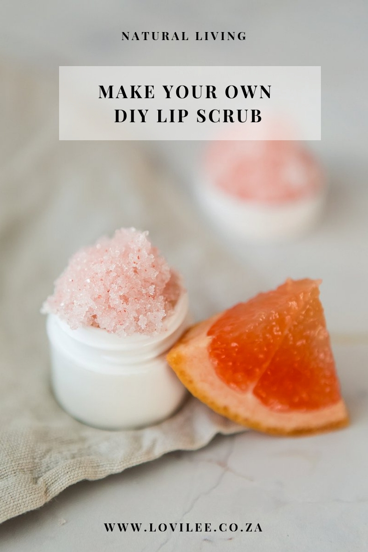 DIY lip scrub recipe by Lauren Kim Photography