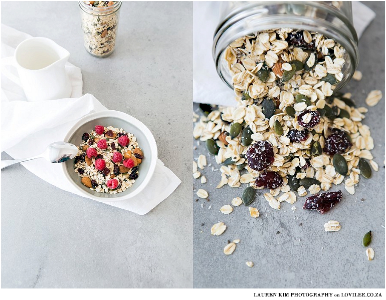 Easy Swiss Muesli recipe for a breakfast in bed