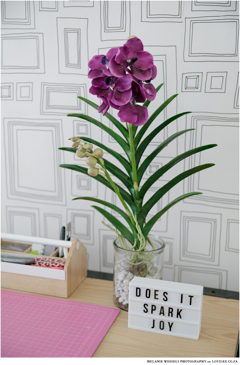 Artificial Orchid by Distinctive Designs in Home office