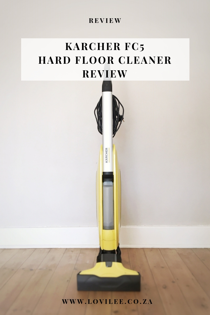 Read my review on the Karcher FC5 Hard Floor Cleaner