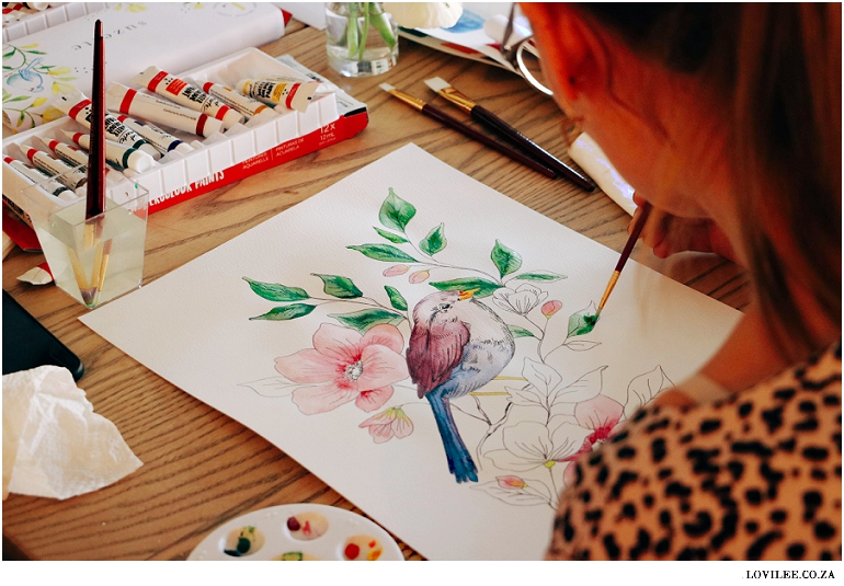 Watercolor workshop by Lumina Creative Studio