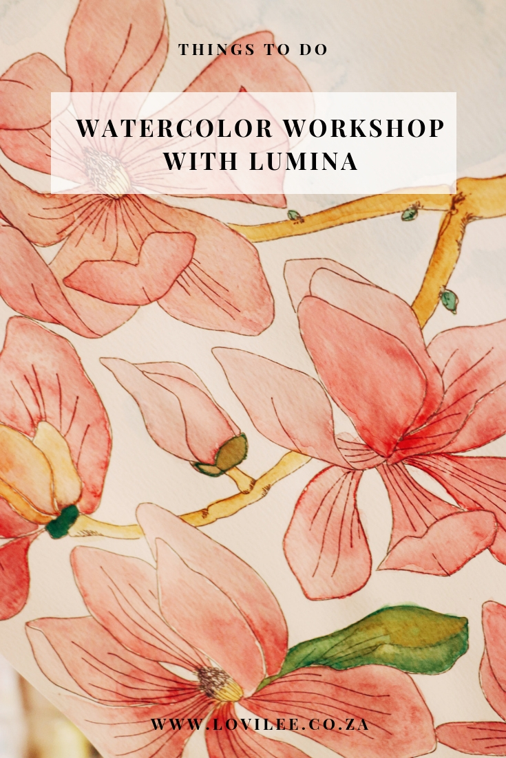 Watercolor workshop by Lumina Creative Studio