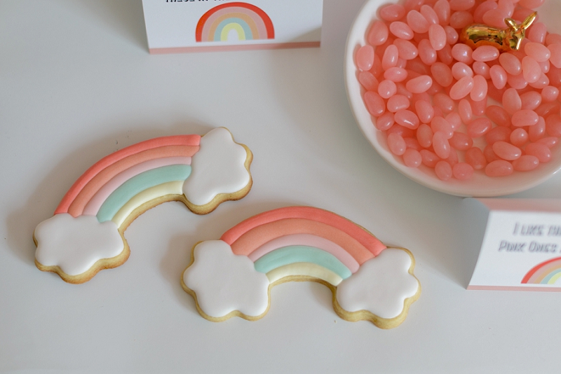 Rainbow Party printables from Match Set Love