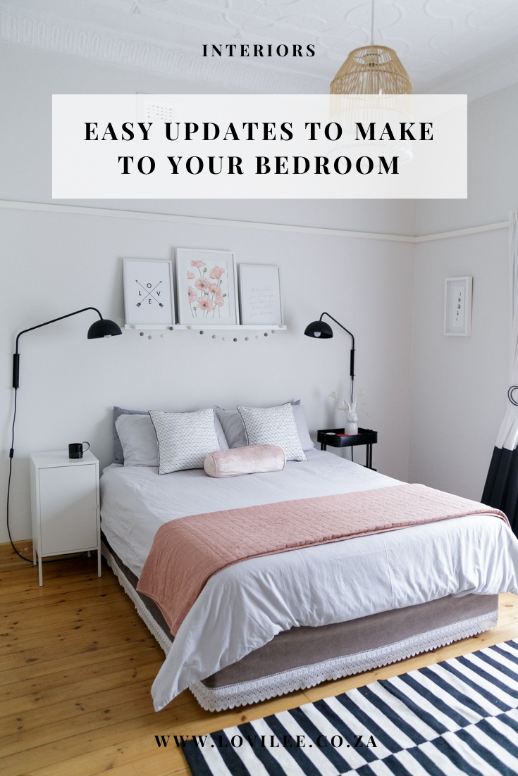 Easy updates to make to your bedroom