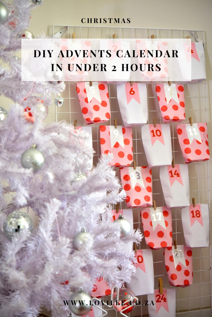 Make this Advent Calendar in under 2 hours