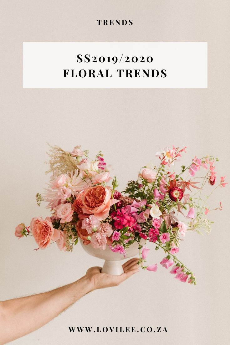 ss2019/2020 Floral trends for table centerpieces