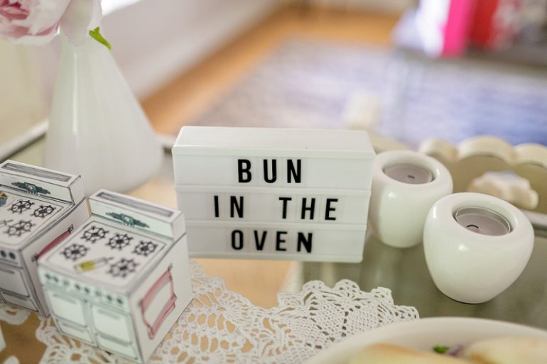 Bun in the oven baby shower inspiration