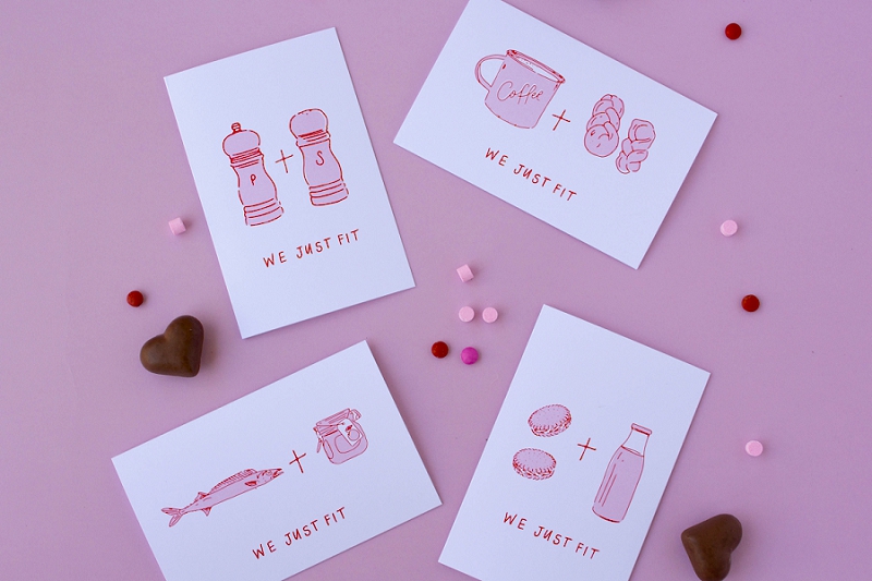 We go together like... Valentines Day Freebies - Printables & Whatsapp cards