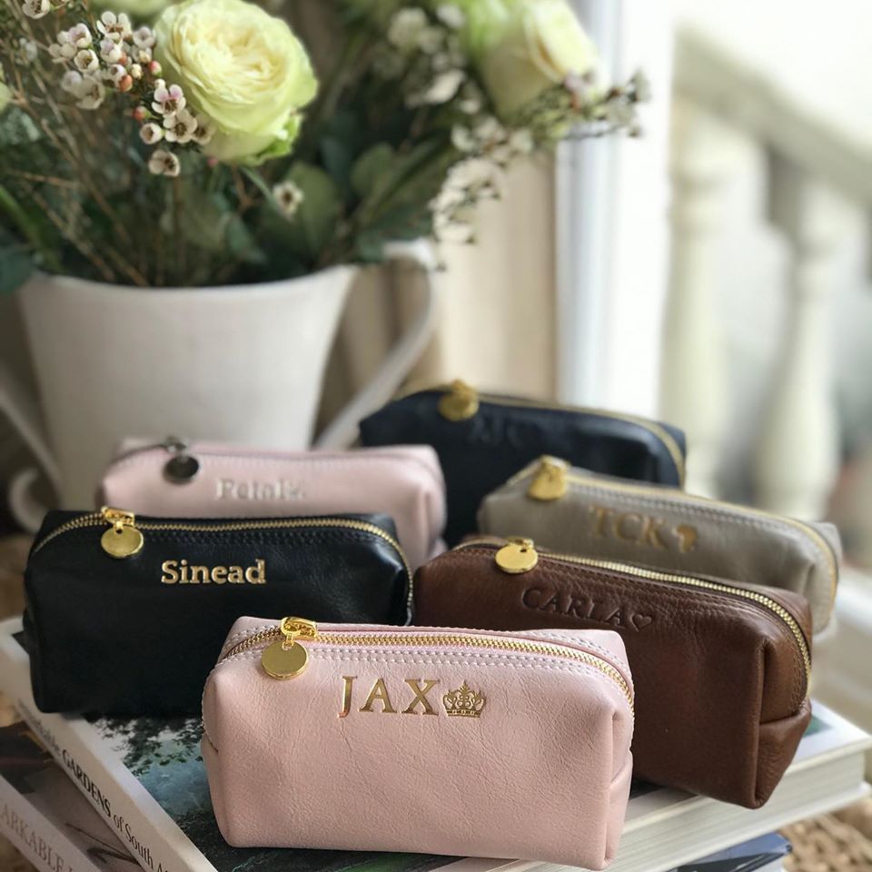 Journey leather personalised leather items