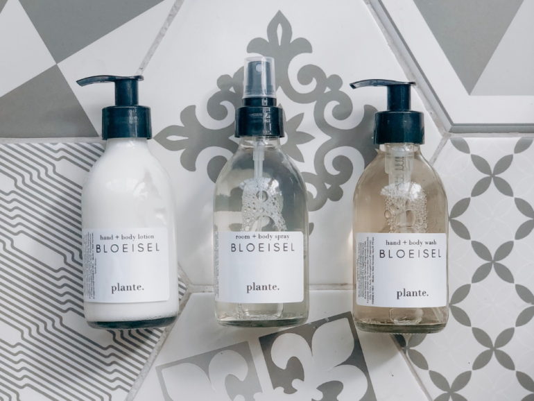 Bed Bath Body new BLOEISEL fragrance from the plante. range