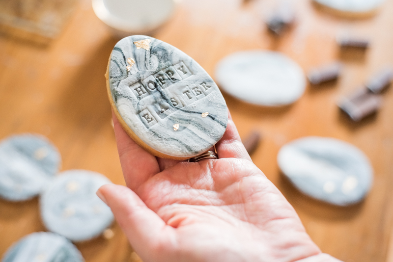 How to Make Marbled Easter cookies captured by Carolyn Gregorowski Photography