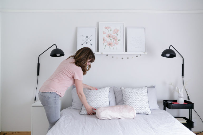 The best kept secret to a beautiful bedroom image by Melanie Wessels Photography