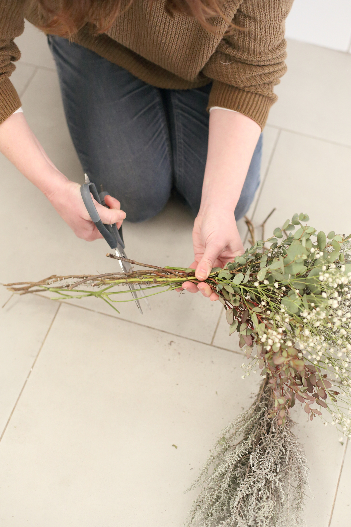 How to make a dried flower bouquet