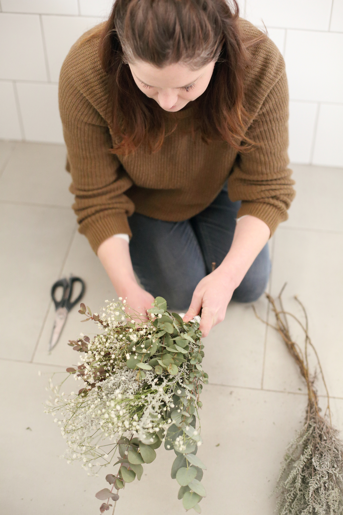 How to make a dried flower bouquet