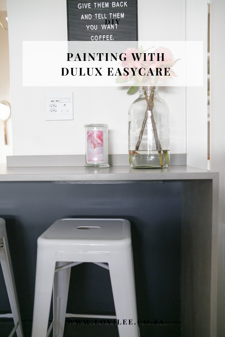 Painting with the new Dulux EasyCare™ - the ultimate matt washable paint!