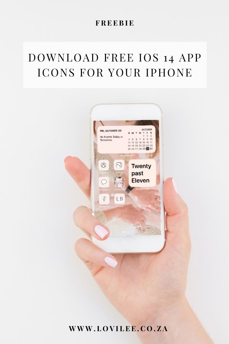 Download free iOS 14 app icons for your iphone