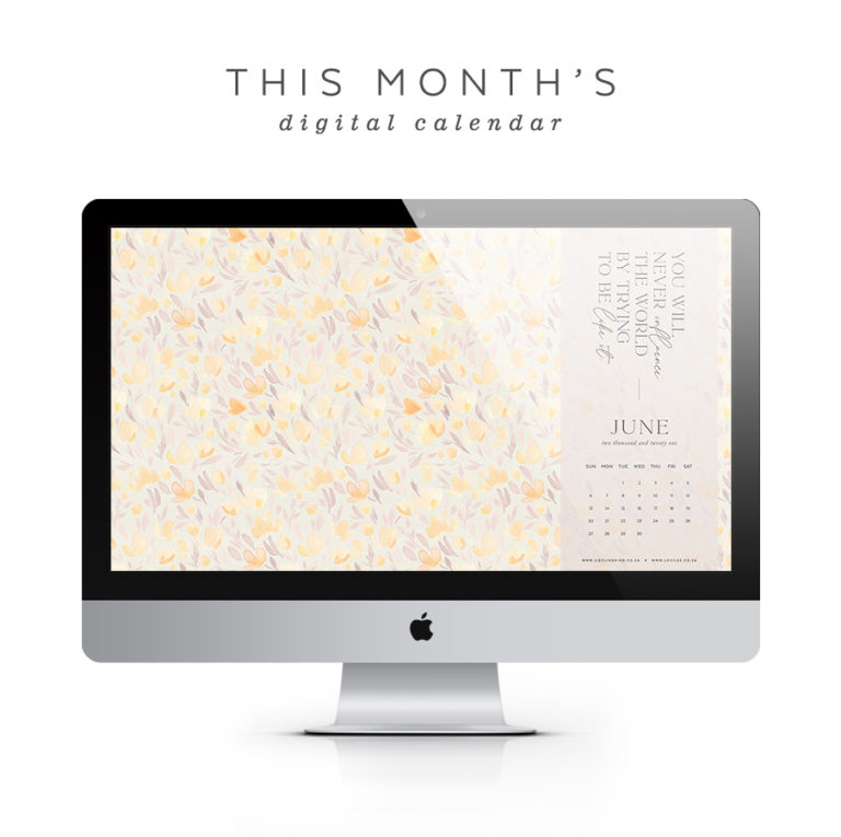 Free Desktop calendar download June 2021