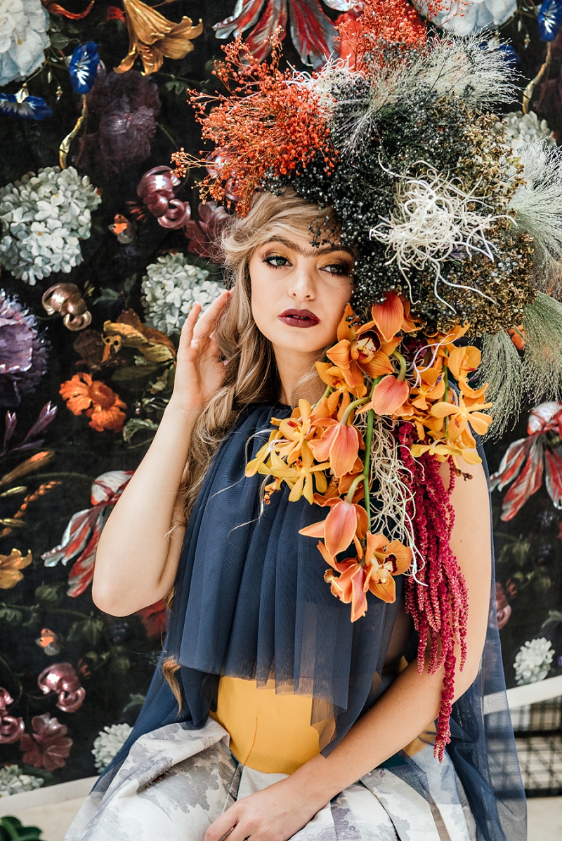 Salvador Dahlia styled shoot