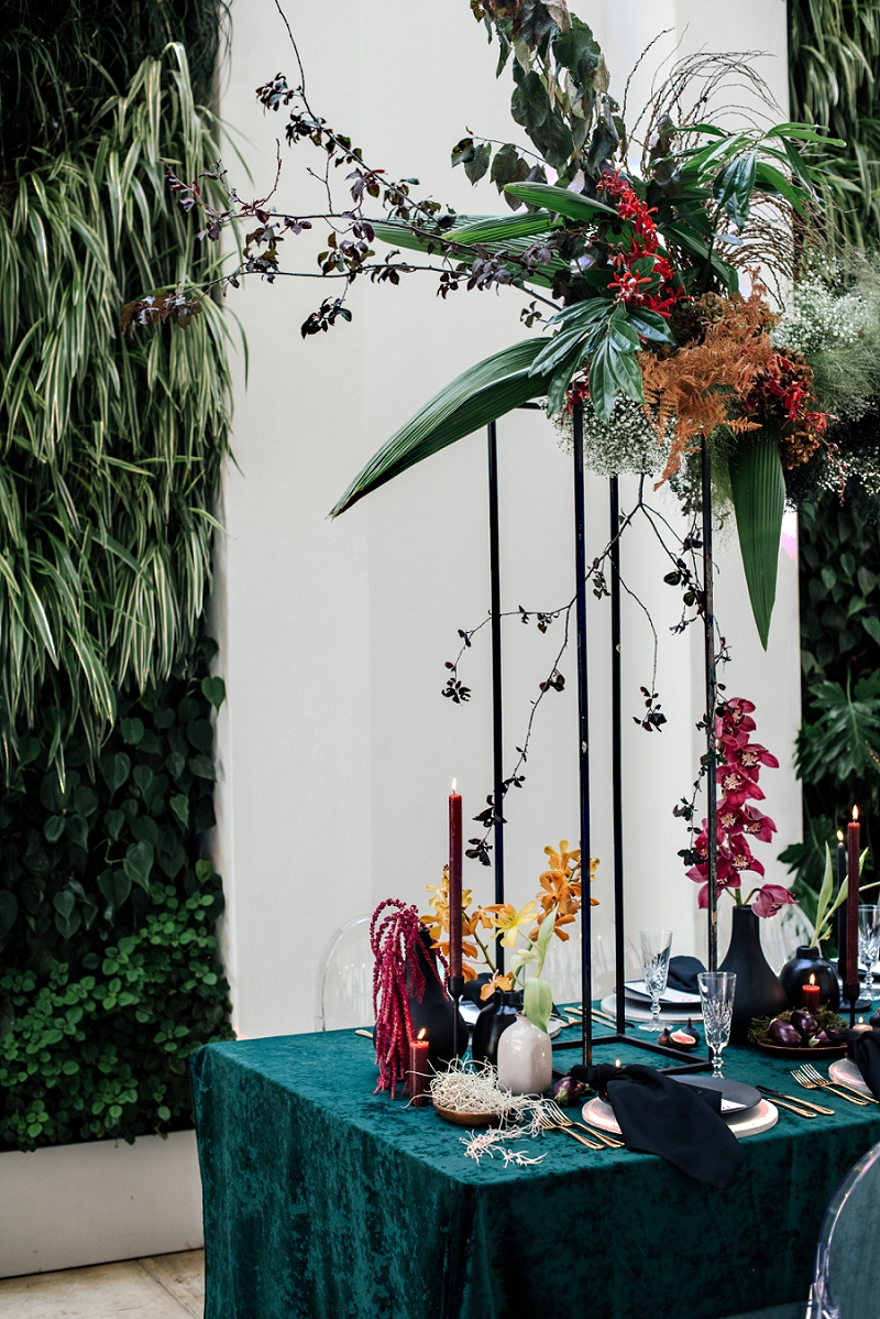 Salvador Dahlia styled shoot