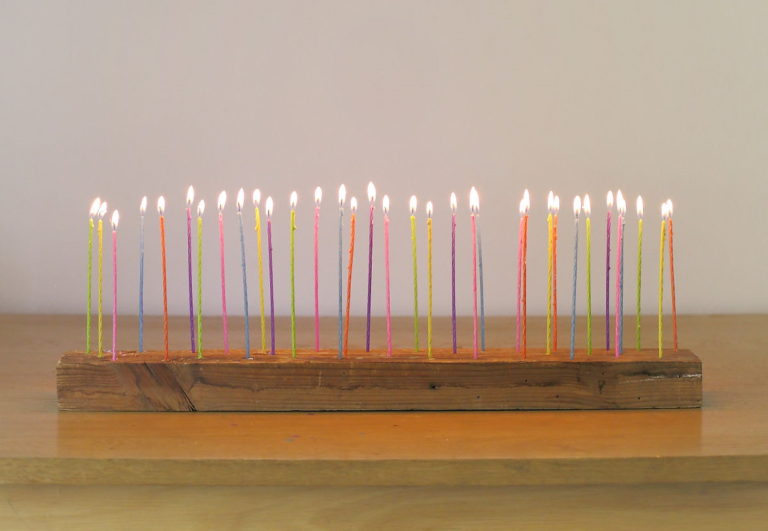 Too many candles for the Cake? - A perfect birthday DIY