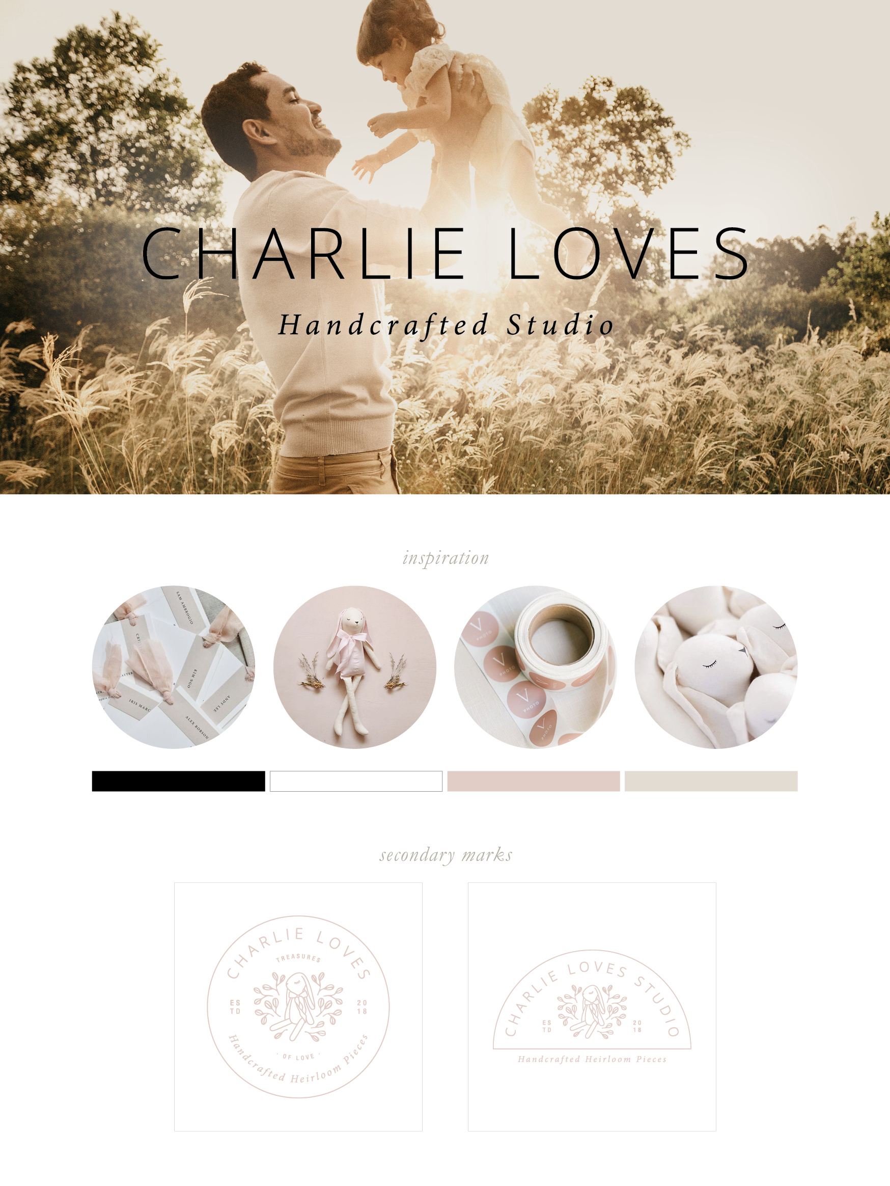 Charlie Loves updated branding by Lieflingkind Design