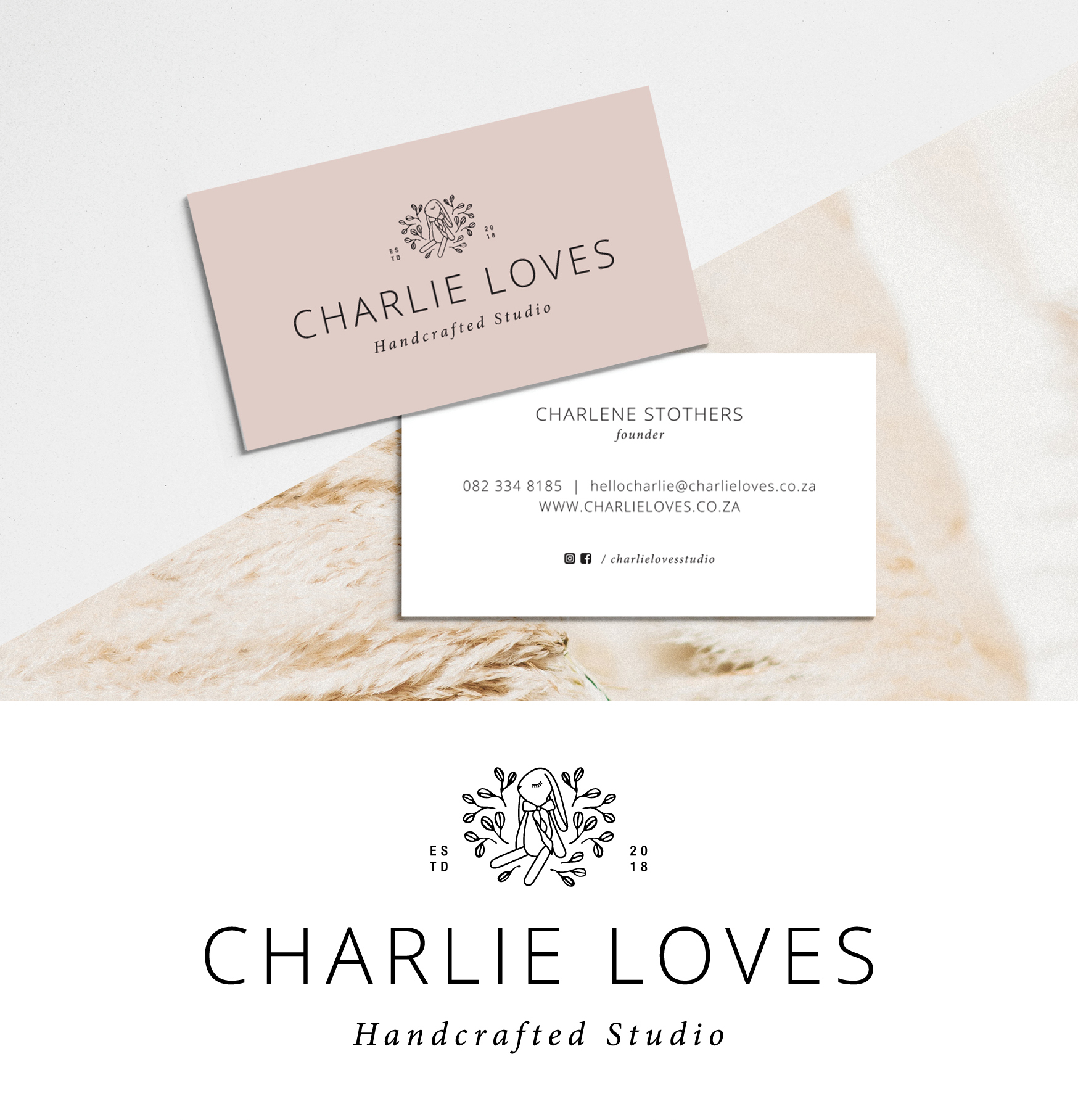 Charlie Loves updated branding by Lieflingkind Design