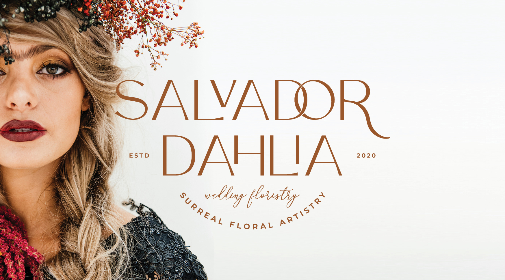 Salvador Dahlia Brand Elements Designed by Lieflingkind Design