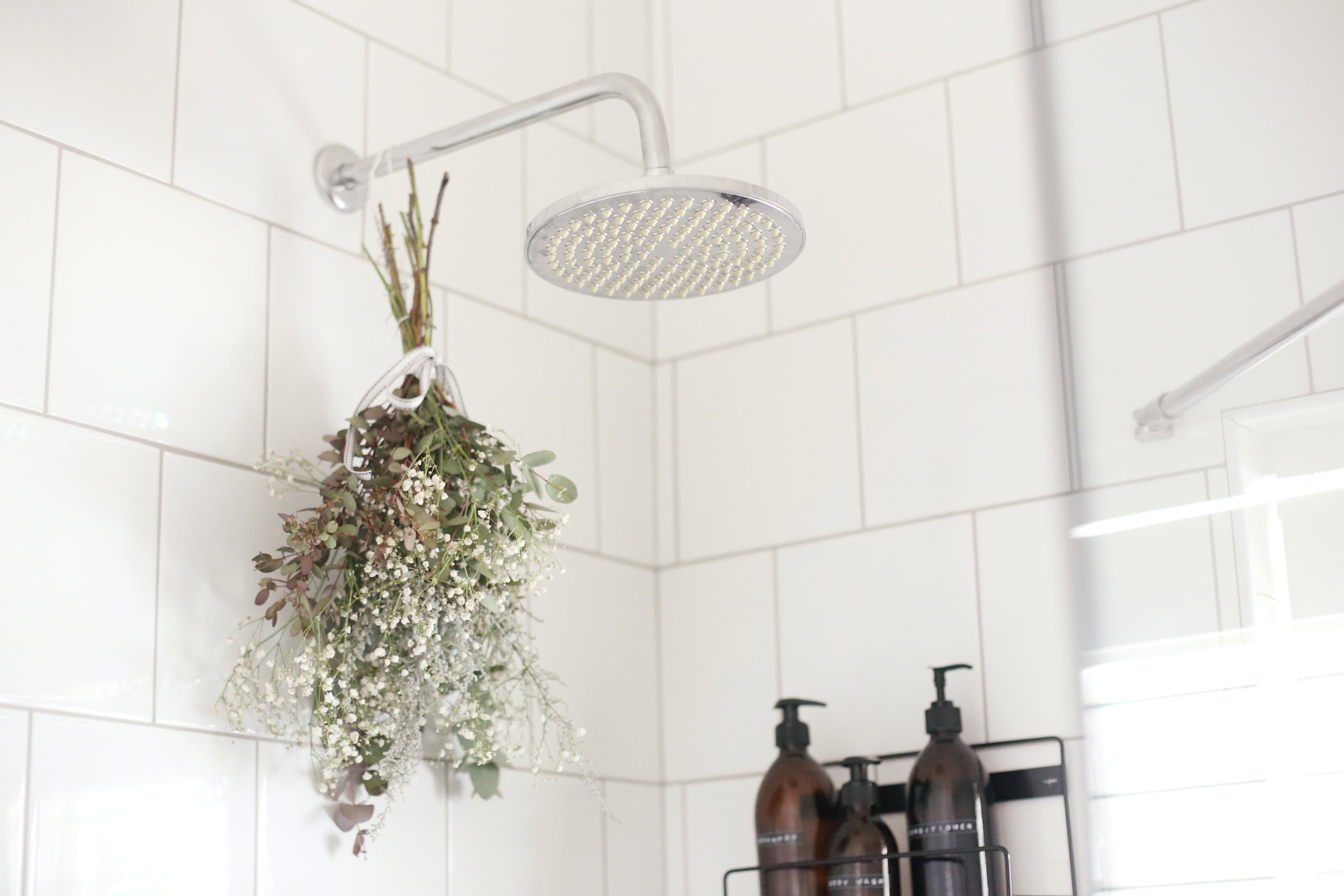 Beautiful security shutter bathroom installation by Taylor Blinds & Shutters